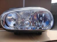 Faro LED OEM 1J0 941 005/1J0 941 006 para VW Golf MK4 Nuevo 6000K 12V 25W 4000 Lm Ajuste Universal