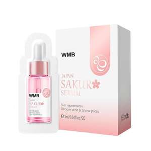 Wajah organik untuk ekstrak <span class=keywords><strong>Sakura</strong></span> 1ml pelembap cair untuk Peremajaan Kulit & penghilang jerawat pemutih kulit - Product Image 3