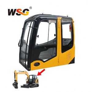 Cabina de Repuesto para Excavadora Doosan Dx55, Ensamblaje de Cabina para Excavadora Doosan Dx225 - Product Image 2