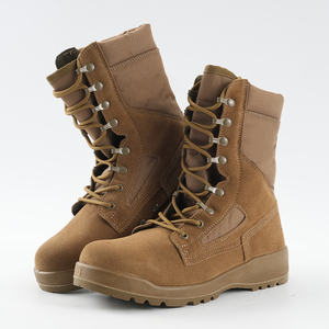 Bottes tactiques Coyote à haute tige HPB0302 pour hommes, légères, semelle absorbant les chocs, résistantes à l'abrasion, en daim respirant et nylon - Product Image 3