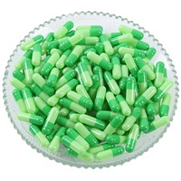 Prix d'usine, capsules vides en HPMC de qualité pharmaceutique, taille 0.1.2.3, végétales, séparées, transparentes, avec impression de logo