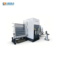 Akıllı CAD-CAM Dikey Cam Delme ve Frezeleme CNC Makinesi Düzensiz Şekilli Cam İç Taşlama Parlatma İşleme Merkezi
