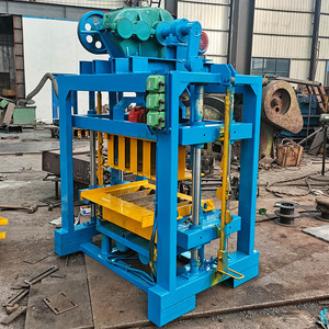 Máy làm gạch bê tông cơ khí <span class=keywords><strong>QT4</strong></span>-<span class=keywords><strong>40</strong></span> chế biến thủ công máy móc sản xuất gạch đúc điều kiện sử dụng - Product Image 3