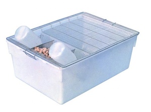 Profesyonel fare kafes laboratuvar kullanımı paslanmaz çelik kafes ile Laboratoires fare besleme kafesi içinde çok boyutu - Product Image 6