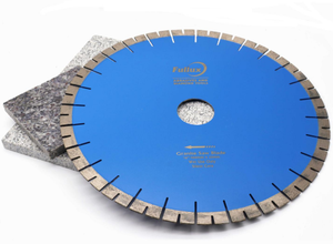 شفرة منشار ماسية Fullux من الجرانيت ، 16 بوصة ، قرص أدوات قطع الجرانيت الصامتة عالية الجودة - Product Image 6