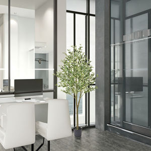 Arbre d'<span class=keywords><strong>olivier</strong></span> artificiel <span class=keywords><strong>en</strong></span> soie nordique <span class=keywords><strong>en</strong></span> <span class=keywords><strong>pot</strong></span> Décoration intérieure de sol Fenêtre de maison Plante - Product Image 2