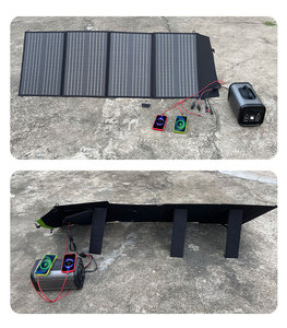 Chargeur solaire portable 120W à 4 volets pour voiture, panneau solaire pliable pour station d'alimentation, batterie 12V, prix compétitif usine - Product Image 3