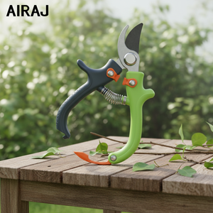 Tijeras de Bonsái <span class=keywords><strong>Mini</strong></span> Portátiles Ligeras AIRAJ, Herramienta de Corte de Acero Inoxidable para Injertos, Podadora de Jardín con Agarre Antideslizante Industrial - Product Image 1