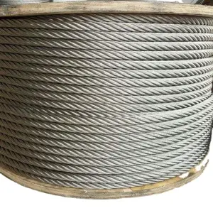 Câble métallique en acier inoxydable 1X7,1X19,7X7,7X19 AISI 304 AISI 316 316L
