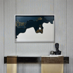 JZ-decoración para el hogar, <span class=keywords><strong>mapa</strong></span> del mundo abstracto tallado en madera, 3D - Product Image 2
