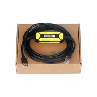 AMSAMOTION VW3M8131 Cable de Programación y Depuración de Datos para Servomotores Industriales Schneider LXM23 Plus/LXM23DU/LEXIUM 23PLUS, Línea de Descarga