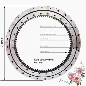 Rodamiento de Giro para Excavadora PC 60 100 200, Soporte de Plataforma Giratoria Grande, Piezas de Maquinaria de Construcción, Engranaje Giratorio - Product Image 2