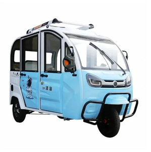 Triciclo Cerrado Económico de China 2025 para Pasajeros, Bicicleta Eléctrica de 3 Ruedas, E-Rickshaw, Triciclo Eléctrico - Product Image 6