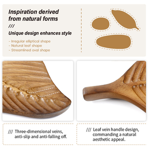 WDF 3 طبقات bindejas De Madera كعكة خشبية مكسرات صينية فطور calet - Product Image 2