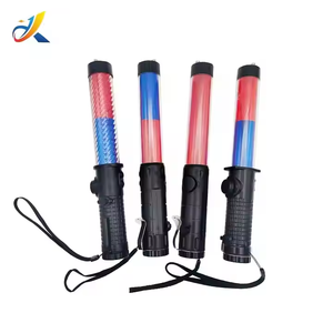 Bastón de Tráfico LED con Batería Seca, Alarma Sonora y Luz Intermitente Recargable - Product Image 6