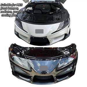 Parachoques delantero de <span class=keywords><strong>segunda</strong></span> <span class=keywords><strong>mano</strong></span> para Toyota MK5 A90 B58 <span class=keywords><strong>Supra</strong></span>, accesorios para coche, parachoques de coche para 2020 <span class=keywords><strong>Supra</strong></span> con radiador y faros - Product Image 2