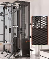 Machine Smith multifonction de haute qualité avec système de câbles réglables et rack à squats pour salle de sport