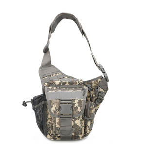 Sacoche à bandoulière Oxford pour femme, sac à dos tactique unilatéral étanche 800D avec sac de poitrine et ceinture d'épaule pour le tourisme - Product Image 3