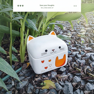 Guci Keramik untuk Kenangan Kucing, Guci Keramik untuk Hewan Peliharaan, Tierurne untuk Abu Kucing, Kotak Kenang-kenangan - Product Image 2
