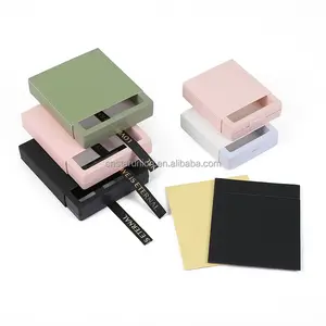 Jewelry Storage PE Film Suspension Cardboard Paper Box Emblem Ring Necklace Bracelet Jewelry Boxes Wearing Armor Packaging Box