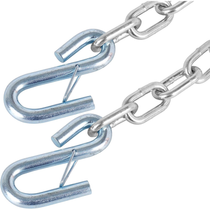 Muestra Gratuita de Cadena de Acero Galvanizado G30 de 3/8'' para Remolques de Camiones, con Gancho en S, Estándar ASTM 01 Grado 30 43, Seguridad para Remolques - Product Image 1
