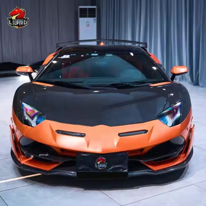ชุดบอดี้สไตล์ <span class=keywords><strong>svj</strong></span> กันชนหน้ารถคาร์บอนไฟเบอร์มีฝากระโปรงหลังสำหรับรถแลมโบกินี LP700 LP720 LP750ชุดบอดี้อเวนทาดอร์ - Product Image 5