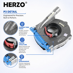 HERZO Penutup Debu Aluminium Tahan Lama 180mm untuk Mesin Gerinda Sudut, Mesin Gerinda Beton, Aksesoris Perkakas Listrik 10Pcs/kotak - Product Image 3
