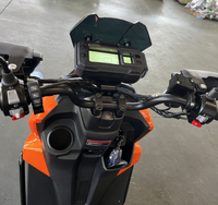 Modèle Populaire Design Soigné Moto TANK 125cc Refroidie par Air Scooter Grande Autonomie Essence Euro5