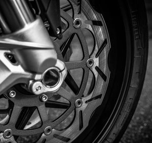 Disque de frein avant flottant à rotor de 320mm pour <span class=keywords><strong>Royal</strong></span> <span class=keywords><strong>Enfield</strong></span> Continental GT650 19-23 INT650 20-23 Interceptor 650 2019 - Product Image 6