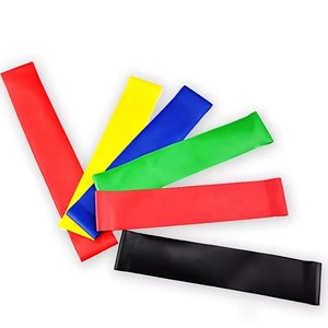 Ensemble de bandes de résistance Lot de 5 bandes élastiques à différents niveaux Home Gym Long Exercise <span class=keywords><strong>Resistance</strong></span> Band avec logo - Product Image 6