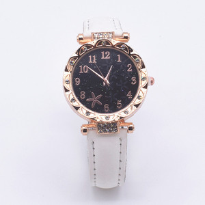 <span class=keywords><strong>Montre</strong></span> à quartz YuSa624 pour femme, nouvelle mode, avec coquille de <span class=keywords><strong>lotus</strong></span>, <span class=keywords><strong>montre</strong></span> décontractée simple - Product Image 5