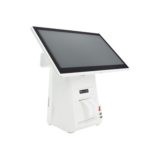 Siêu thị 15.6 inch màn hình cảm ứng điện tử tiền mặt đăng ký <span class=keywords><strong>POS</strong></span> thiết bị đầu cuối nhúng 58 Mét/80 mét máy in - Product Image 5