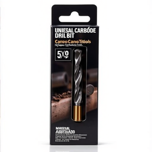 Foret universel en carbure 5xD avec revêtement Nano TiAlN pour machines-outils - Product Image 2