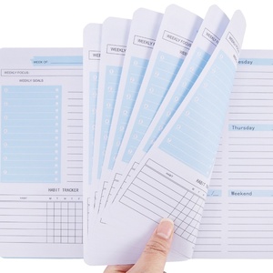 Không thấm nước <span class=keywords><strong>PP</strong></span> Bìa A5 cuộn dây máy tính xách tay dày bên trong trang kế hoạch bìa cứng Tạp Chí hàng tuần xoắn ốc máy tính xách tay văn phòng máy tính xách tay - Product Image 4