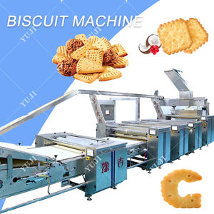 Línea de producción de galletas duras blandas automáticas hechas en China con <span class=keywords><strong>horno</strong></span> eléctrico laminador de masa y mezclador para uso industrial - Product Image 2