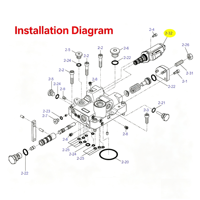 Convient aux excavateurs, pompe hydraulique, électrovanne proportionnelle, authentique et d'origine