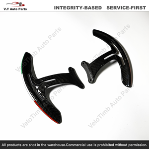 Emblema de <span class=keywords><strong>bandera</strong></span> de paletas de cambio de fibra de carbono genuino para <span class=keywords><strong>Ferrari</strong></span> 812 F8 70006495 Material Premium ajuste exacto piezas originales duraderas - Product Image 2