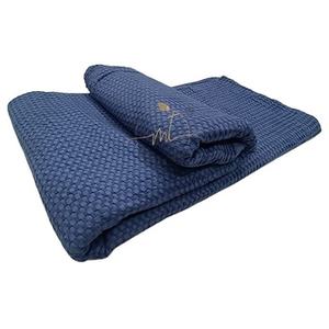 Manta de Algodón Suave Tipo Waffle de Primera Calidad para Bebés y Adultos, Diseño Sólido, Ligera, Portátil y Acogedora para Uso Doméstico - Product Image 5
