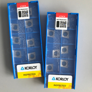 CCGT09T304-AK H01 Korloys Plaquettes en carbure CNC pour tournage externe, outils de coupe en tungstène, revêtement PVD, originaux, personnalisables, en stock OEM - Product Image 2