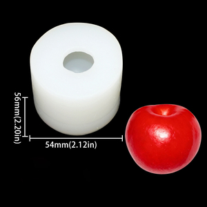 <span class=keywords><strong>Moule</strong></span> en <span class=keywords><strong>silicone</strong></span> pour fruits 3D DIY, pomme, orange, banane, avocat, mûre, pour la pâtisserie <span class=keywords><strong>de</strong></span> desserts - Product Image 6
