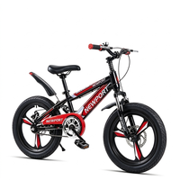 Sepeda Anak Laki-laki Perempuan Ringan 18 Inci dengan Velg Magnesium Terintegrasi, Ban Pneumatik Lebar 2.5, Kualitas Premium