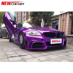 Per la Vecchia <span class=keywords><strong>BMW</strong></span> <span class=keywords><strong>Z4</strong></span> <span class=keywords><strong>E85</strong></span> 2004-2010 Minigonne Paraurti Anteriore e Posteriore in Stile Rowen - Product Image 4