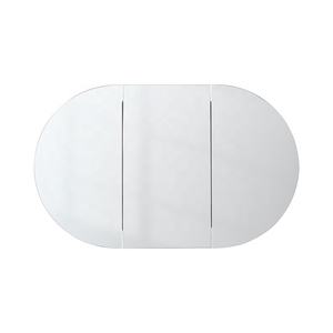 Gabinete de Baño con <span class=keywords><strong>Espejo</strong></span> de <span class=keywords><strong>Triple</strong></span> Puerta, <span class=keywords><strong>Espejo</strong></span> de Baño Montado en la Pared, Botiquín con 3 Puertas, Almacenamiento, <span class=keywords><strong>Espejo</strong></span> Libre de Cobre, Nuevo Diseño - Product Image 3