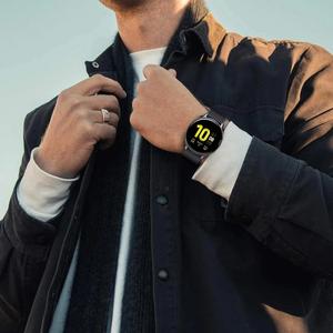 Para <span class=keywords><strong>Samsung</strong></span> Galaxy Watch 46mm 42mm Gear <span class=keywords><strong>S3</strong></span> <span class=keywords><strong>Frontier</strong></span> correa de malla de acero inoxidable 20mm 22mm banda de reloj de bucle milanesa magnética - Product Image 6