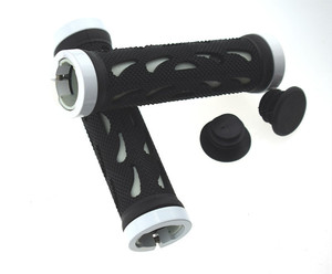 Accessoires de guidon de vélo de route bon marché poignées de vélo BMX en aluminium antidérapant poignées d'extrémité poignées de vélo en <span class=keywords><strong>caoutchouc</strong></span> <span class=keywords><strong>vtt</strong></span> - Product Image 6