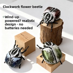 Giocattolo Insetto a Meccanismo a Molla con Articolazioni Mobili, Modello Realistico di <span class=keywords><strong>Scarabeo</strong></span> e <span class=keywords><strong>Scarabeo</strong></span> Rinoceronte, Giocattolo a Torsione per Bambini e Ragazzi - Product Image 5