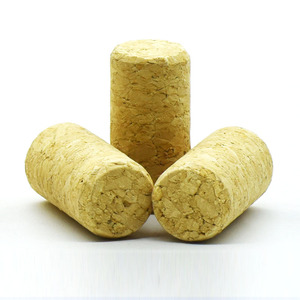 Venta al por mayor Fabricante Corchos Para Vino Natural Bouchon De Vin 22mm 22,5 Tapón De Corcho De Vino Aglomerado Corcho Vino Para - Product Image 2