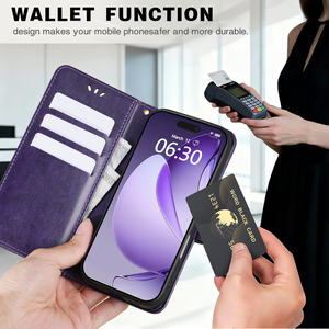 Nouvelle Coque Portefeuille à Rabat Magnétique en Cuir pour iPhone 16 Pro Max 15 14 Pro avec Porte Cartes et Design Livre - Product Image 2