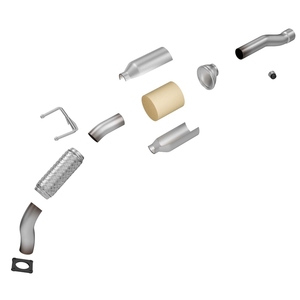 Catalizador de Escape para Automóvil, Convertidor Catalítico para Skoda Octavia I, Vw Bora I, Golf <span class=keywords><strong>IV</strong></span>, New Beetle 1J0254500JX - Product Image 3