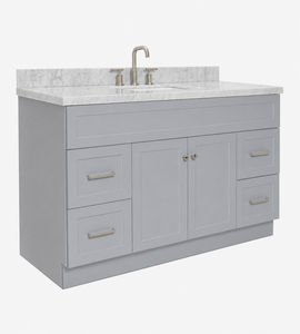 Meuble-lavabo autoportant série Celia 54 pouces en 6 coloris, vente en gros, usine du Vietnam - Product Image 5